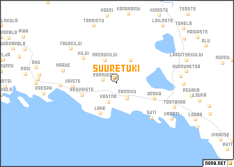 map of Suuretüki