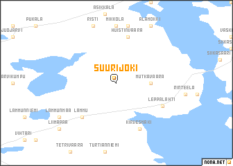 map of Suurijoki