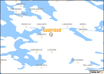 map of Suurisuo