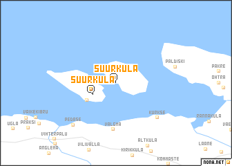 map of Suurküla