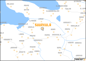 map of Suurküla