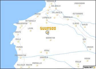 map of Suursoo