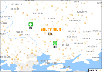 map of Suutarila