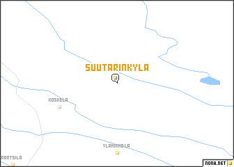 map of Suutarinkylä