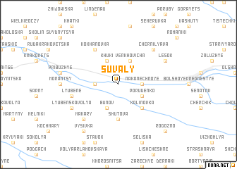 map of Suvaly