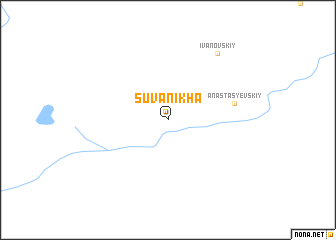 map of Suvanikha