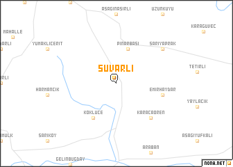 map of Suvarlı