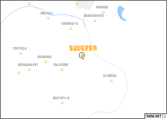 map of Suveren