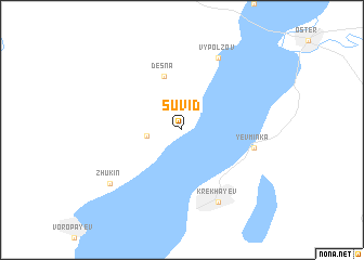 map of Suvid
