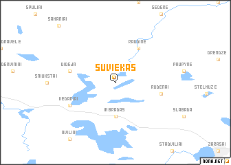 map of Suviekas