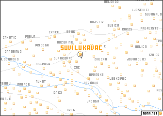 map of Suvi Lukavac