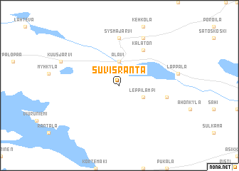 map of Suvisranta