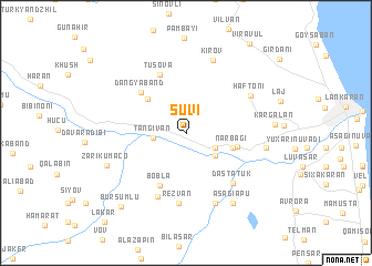 map of Şuvi