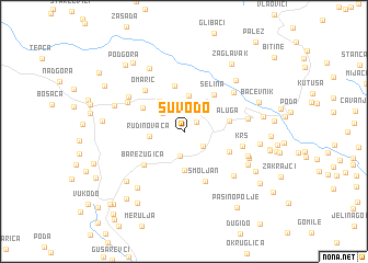 map of Suvodo