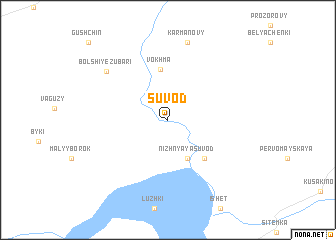 map of Suvod\