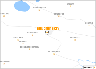 map of Suvorinskiy