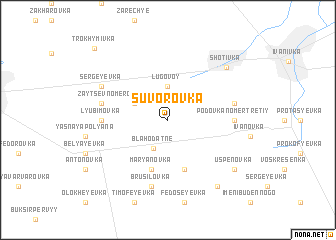 map of Suvorovka