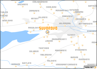 map of Suvorovo