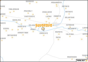 map of Suvorovo