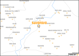 map of Suvorovo