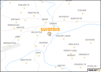 map of Suvorovo