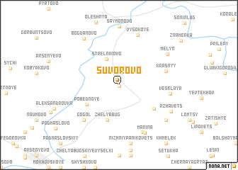 map of Suvorovo