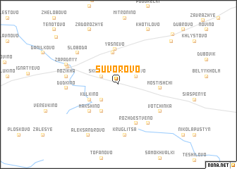 map of Suvorovo