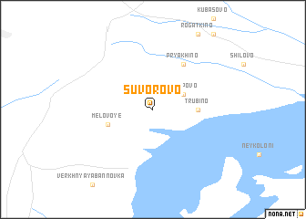 map of Suvorovo