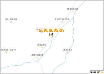 map of Suvorovskiy