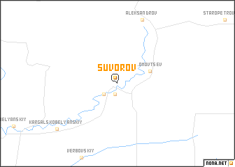 map of Suvorov