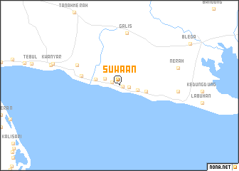map of Suwaan