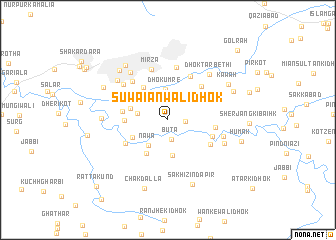 map of Suwāiānwāli Dhok