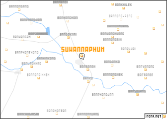 map of Suwannaphum