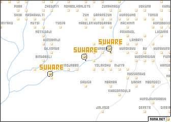 map of Suware