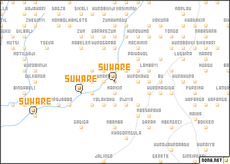 map of Suware