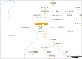 map of Suwaydāʼ