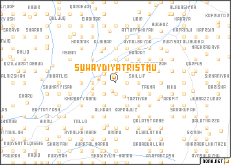 map of Suwaydīyat Ristmū