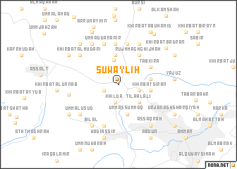 map of Şuwayliḩ