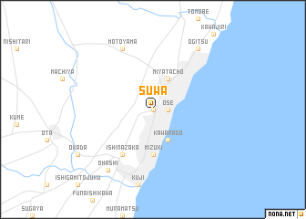 map of Suwa