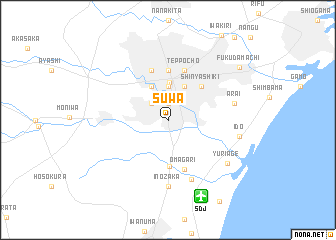 map of Suwa