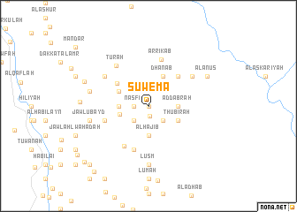 map of Suwema