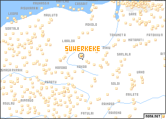 map of Suwerkeke