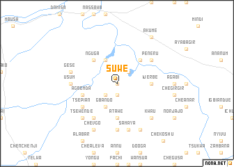 map of Suwe