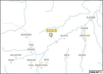 map of Suwid