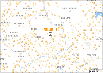 map of Suwŏl-li