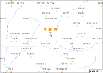 map of Suwuro