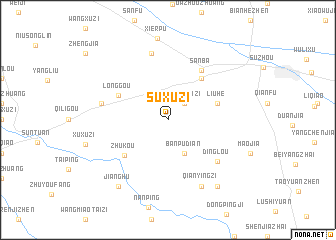 map of Suxuzi