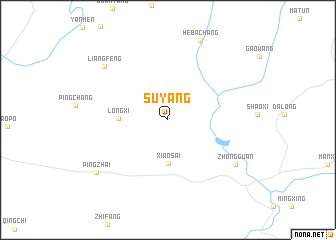 map of Suyang