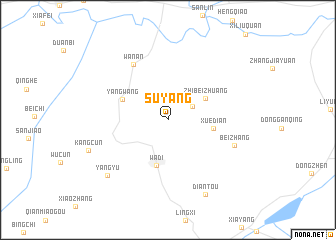 map of Suyang