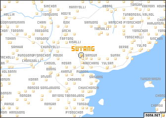 map of Suyang